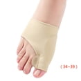 thumbnail image 2 of Corrector de juanetes, férula ortopédica para aliviar el hallux valgus, almohadillas de gel para juanetes, mangas, faja, camilla para dedos, protector de juanetes, M, 2 of 5