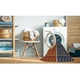 thumbnail image 2 of Ahgly Company Machine Washable Indoor Rectangle Transitional Brass Green Area Rugs, 7' x 9', 2 of 7
