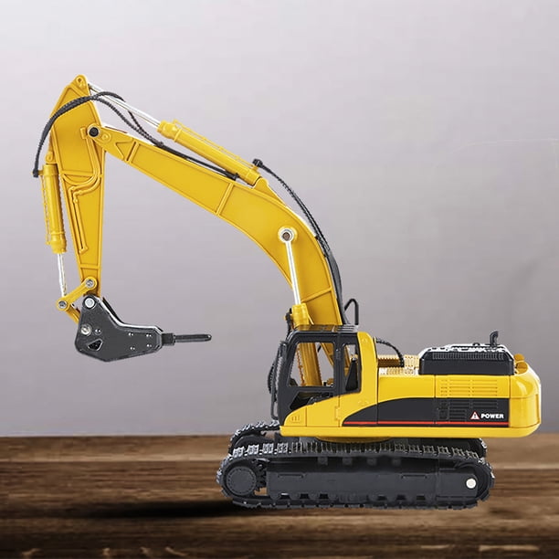Modelo de Excavadora, 1:50 Excavadora de Ingeniería Modelo Estíto Altamento Simulación Vehículo de Ingeniería de Constructionón Real para Colecció