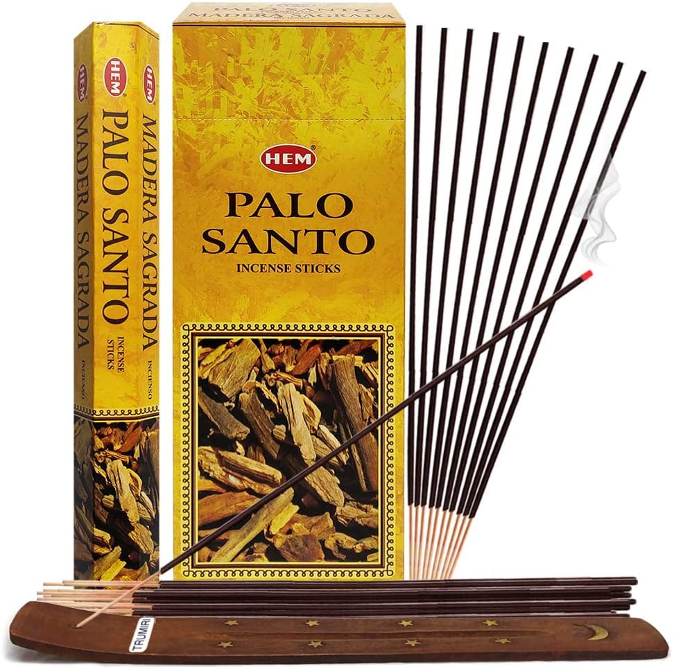 Hem Agarbatti Palo Santo Incense Sticks Authentic Scented Fregrence Pack of 