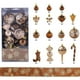thumbnail image 1 of Decoraciones navideñas, adornos navideños, regalos navideños Juego de 30 adornos navideños con forma de bastón de caramelo y cinta. Combinación de bolas y cintas., 1 of 4