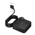 thumbnail image 1 of Cable de extensión TESSAN de 15 pies con protector contra sobretensiones, 8 salidas, 3 USB, 1 of 6