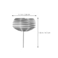 thumbnail image 2 of Mobutofu 16 Pcs Tasses à Engrais en Acier Inoxydable Design Rond pour Entretien des Plantes de Jardin, 2 of 8