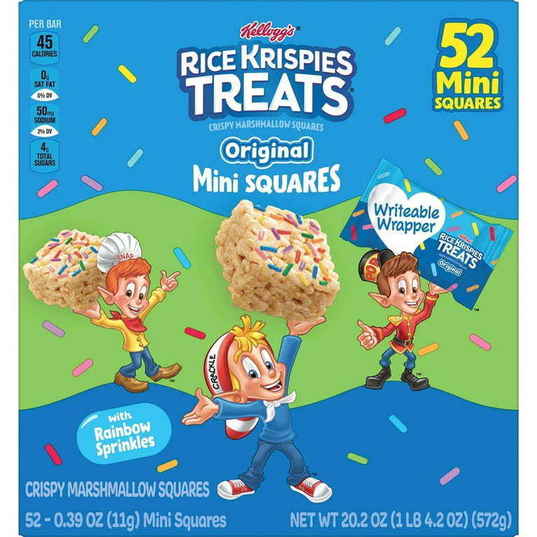 Kellogg adds Braille stickers to special Rice Krispies Treats, 2018-08-07