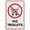 Warning Sign 3, variant on No Trespassing Private Property Video Surveillance Sign 8"x12" Metal Aluminum Pre-Drilled Holes, Indoor Outdoor For Fence Door Gate, Surveillance Warning Marker