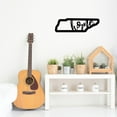 thumbnail image 2 of Tennessee Home State Silhouette Solid Steel Home Decor Decorative Accent Metal Art Wall Sign, 2 of 3