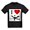 Black, variant on CafePress - I Love Fans T Shirt - Dark T-Shirt Kids XS-XL
