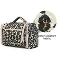thumbnail image 3 of Wandf Large Hanging Toiletry Bag Travel Cosmetic Makeup Organizer Water-Resistant Shower Bathroom Bag for Women Men (Beige Leopard), 3 of 8