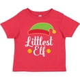 thumbnail image 3 of Inktastic Christmas Littlest Elf Holiday Boys or Girls Toddler T-Shirt, 3 of 5
