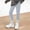 Style1-Gray girls pants, variant on Maqroz Girls Polka Dot Pants Elastic Waist Stretchy Slim Fit yoga leggings Summer Casual Lightweight Breathable Trousers 2-13 Years