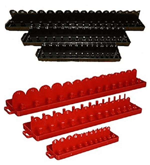 1PC Metric Socket Tray Rack Holder Storage Tool Organizer 