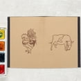 thumbnail image 2 of SHISUYAN Blank Sketchbook For Artists With Thick Paper For Drawing And Sketching Kraft Paper Blank Sketch Book Portable Sketch Notebook For Students And Professionals, 2 of 8