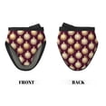thumbnail image 2 of Rocae Golden Christmas Balls for Mini Oven Mitts Rubber Oven Glove, Kitchen Mittens, Cute Cooking Mitts,5.9"x5.9", 2 of 7