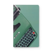Olivetti Green Midsized Sewn Lined Notebook, (Paperback)