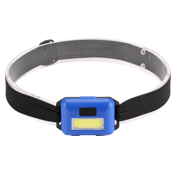 Wosthever Linterna frontal de plástico ligero, elástica, multicolor, diadema de tres modos, linterna para la cabeza, pesca, Camping al aire libre Ropa Deportiva, Zapatos Azul Wosthever OD029433-03