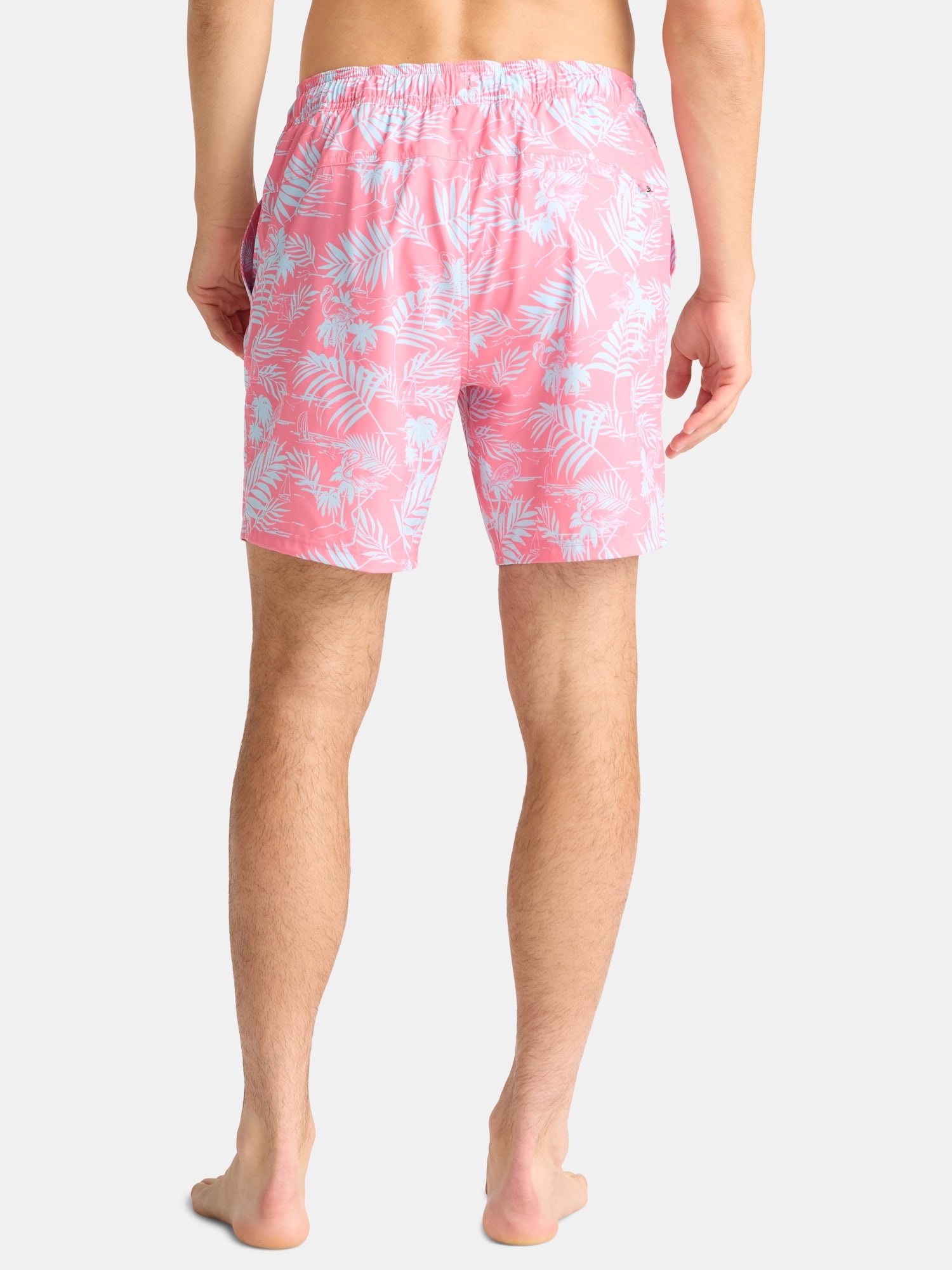 George Men's & Big Men's Performance Lined Swim Trunks, 7" Inseam, Sizes S-3XL