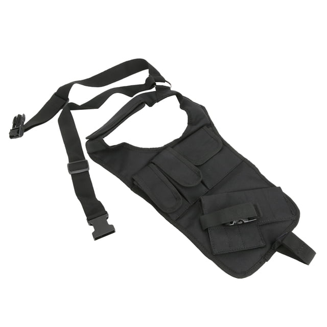 Bolsa de almacenamiento para teléfono móvil YUNYI BRAND colgante de un solo hombro Nylon impermeable 600D Negro
