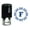 Black, variant on Printtoo Alphabet F Monogram Octagon Celtic Swirl Frame Self Inking Rubber Stamp Office Stationary