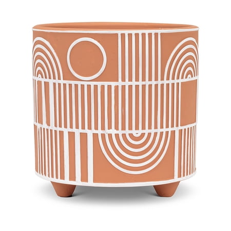 Set of 1 Large Arch & Line Planter