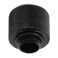 thumbnail image 5 of Dracaena 2 pack G1/4" thread to 3/8" ID, 1/2" OD Compression Fitting for Soft Tubing, Soft Tube Connectors for Computer Water Cooling System, Black, 5 of 11