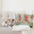 thumbnail image 4 of Ambesonne Rose Throw Pillow Cover 2 Pack, Dried Petals Nostalgia, 18", Multicolor, 4 of 5