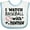 White and Blue, variant on Inktastic I Watch Baseball with My Pawpaw Boys Baby Bib