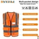 thumbnail image 4 of Chaleco de seguridad A-SAFETY de malla naranja reflectante con bolsillos, 4 of 6