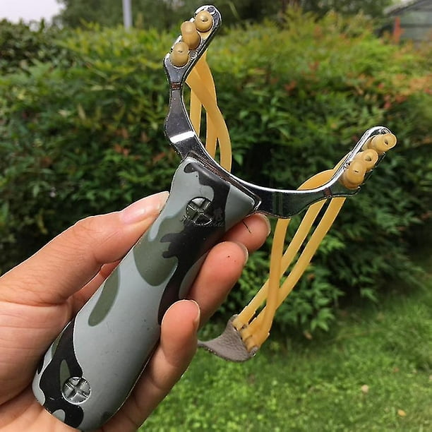 Alloy Outdoor Slingshot Catapult Hunting Toy 