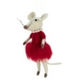 thumbnail image 1 of Mouse In Red Dress Ornament, 1 of 1