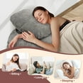 thumbnail image 6 of Adjustable Foldable Human Dog Bed Sofa,Bean Bag Floor Chair for Adults,  Gray, 6 of 7