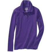 George Girls School Uniform Long Sleeve Polo Shirt (Little Girls & Big Girls)