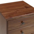 thumbnail image 5 of Pemberly Row 3 Drawer Nightstand in Walnut, 5 of 5
