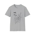 thumbnail image 2 of Butterfly Floral Tattoo Men Women Graphic Novelty T-Shirts, 2 of 5