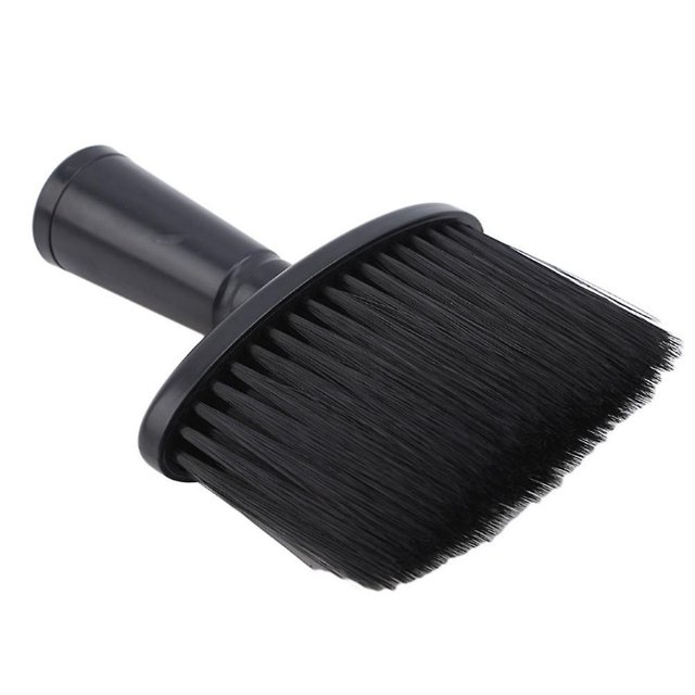 Cepillos de plumero para el rostro con cuello suave, cepillos de peluquería para limpiar el cabello, cepillos para barba, herramientas de peluquería y corte de pelo.