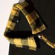 thumbnail image 5 of Blusa y camisa de manga larga con cuello vuelto para hombre, moda informal con cremallera, cuello vuelto enrejado, abrigo holgado de manga larga, abrigo de poliéster para hombre, 5 of 5