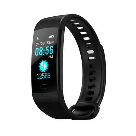 Fitness Tracker Smart Watch Best Slim Cool Fitness Tracker Heart Rate Monitor, Gym Sports Tracker Watch, Waterproof Pedometer Watch with Sleep Monitor, Step Tracker
