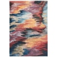 thumbnail image 2 of SAFAVIEH Calista Charmaine Camouflage Area Rug, Red/Blue, 5'5" x 7'7", 2 of 11