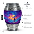 thumbnail image 2 of YATHABHISA Telescope Urn for Ashes, Large Urns for Human Ash, Funeral & Burial Cremation for Adult, Memorial Gift for Mother, 10 Inch, 2 of 2