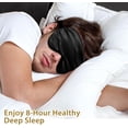 thumbnail image 7 of Deally Silk Sleep Mask, Eye Mask for Sleeping 4 Pcs, Soft Satin Eye Cover, Blindfold with Elastic Strap Night Eyeshade Travel Nap for Women Men, 7 of 7