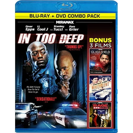 Heat On The Street: In Too Deep / The Glass Shield / Malevolent / A Rage In Harlem (Blu-ray) (Widescreen)