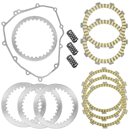 Clutch Friction Steel Plates Kit for Kawasaki Ninja 400 EX400 ABS 2018 - 2023
