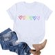 thumbnail image 4 of Blusas de Manga Corta para las Mujeres Divertida Impresión Cuello Redondo Camiseta Vintage, Blusas de Primavera para las Mujeres, 4 of 6