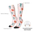 thumbnail image 5 of Knee High Socks - Cute Dog Silhouette Softball Soccer Socks basketball Football Socks Casual Long Socks for Women/Men Tube Socks, 5 of 7