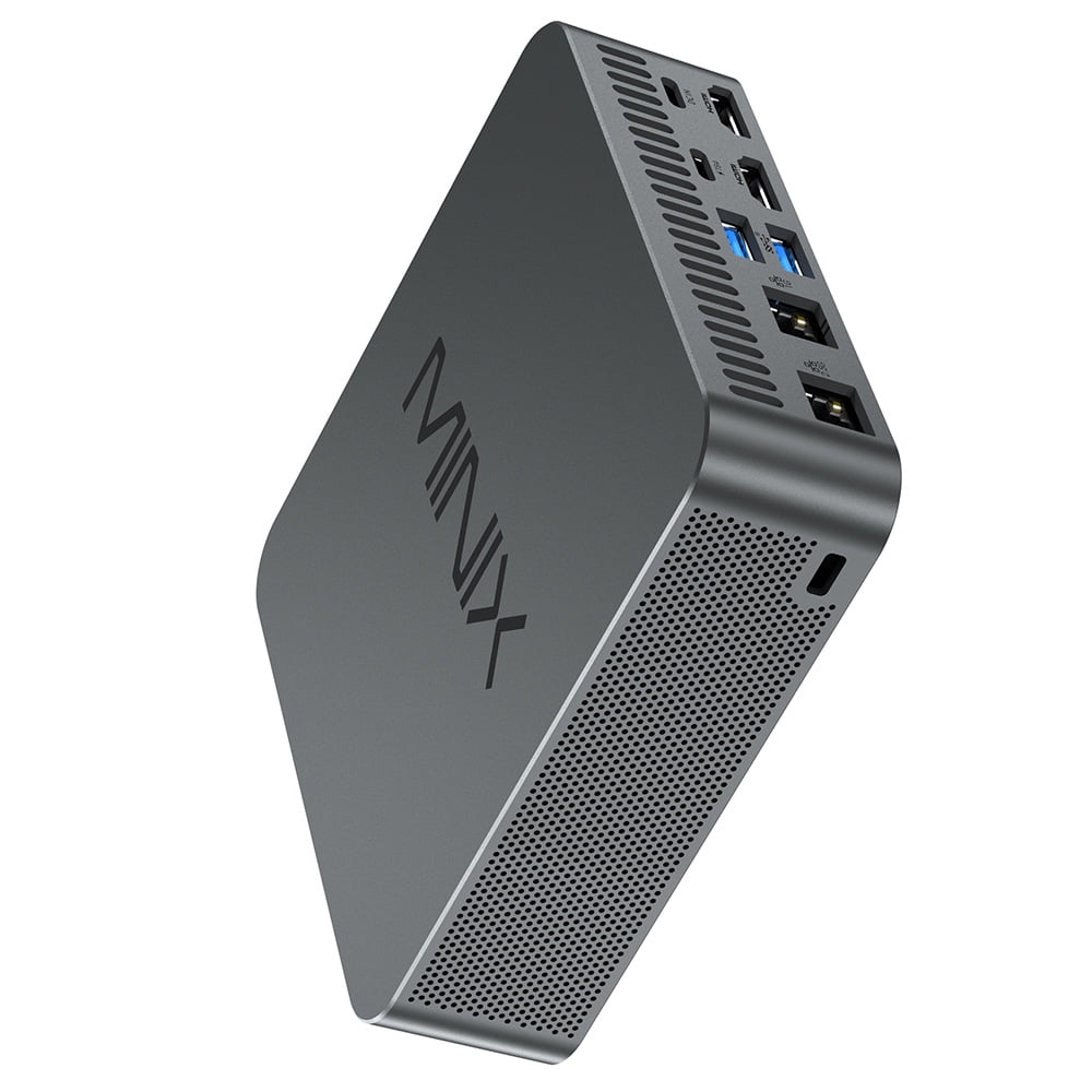 Mini PC – 13th Gen Intel® Core™ i7-13620H, 32GB DDR5 RAM, 1TB PCIe 4.0 SSD, 4K Quad Display & Aluminum Alloy Body for Home Office and Media Center
