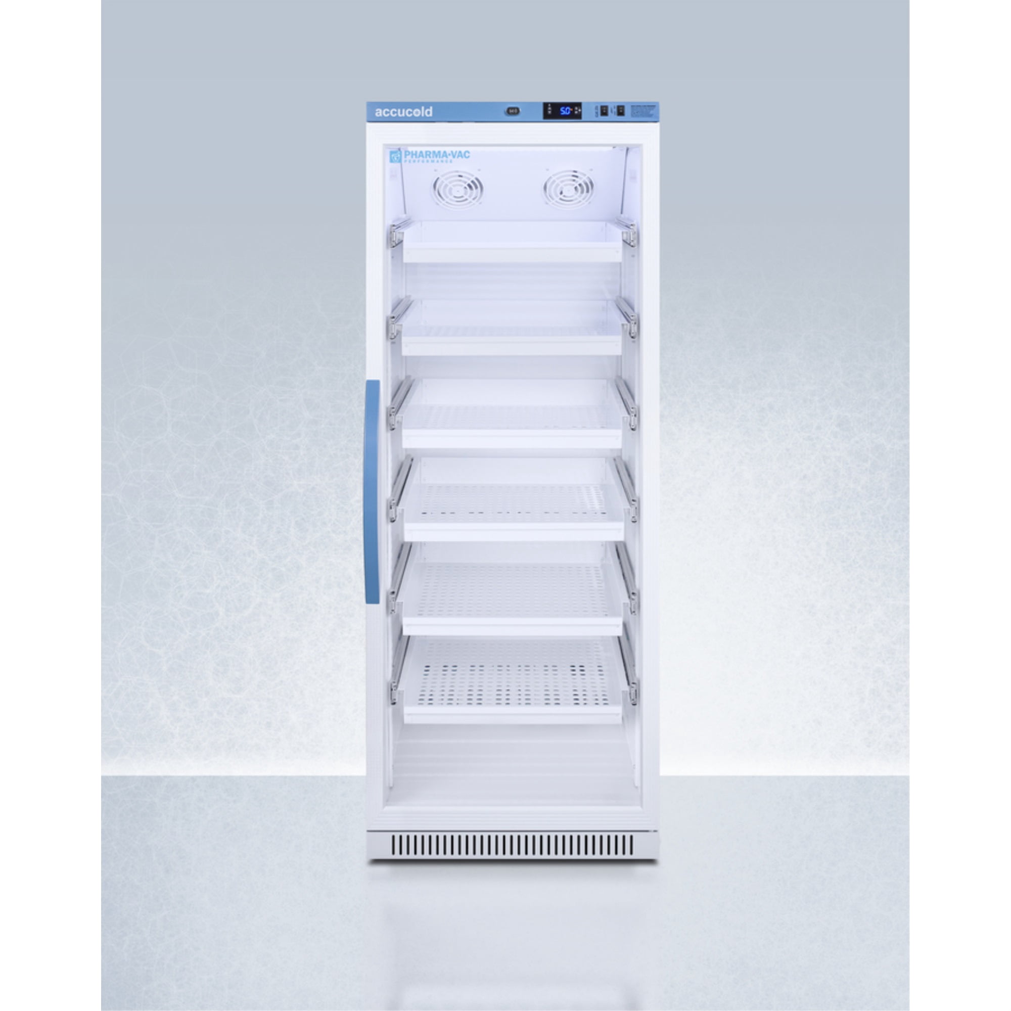 Pharma-Vac Performance Series 12 cu.ft. all-refrigerator with glass door and internal drawers