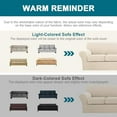 thumbnail image 6 of 4 Piece Couch Cover Sofa Covers for 3 Cushion Couch Sofa Slipcovers Washable Sofa Cover for Dogs with Individual Couch Cushion Covers Feature Jacquard Fabric(3 Cushion Sofa, Biscotti Beige), 6 of 8