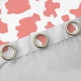 thumbnail image 4 of Homewish Farmhouse Bull Print Blackout Curtains Set of 2 (52x84 Each) for Teens Female Men,Abstract Geometric Window Curtains,Rustic Animal Cow Cattle Curtains and Drapes,Breathable Home Decor, 4 of 6