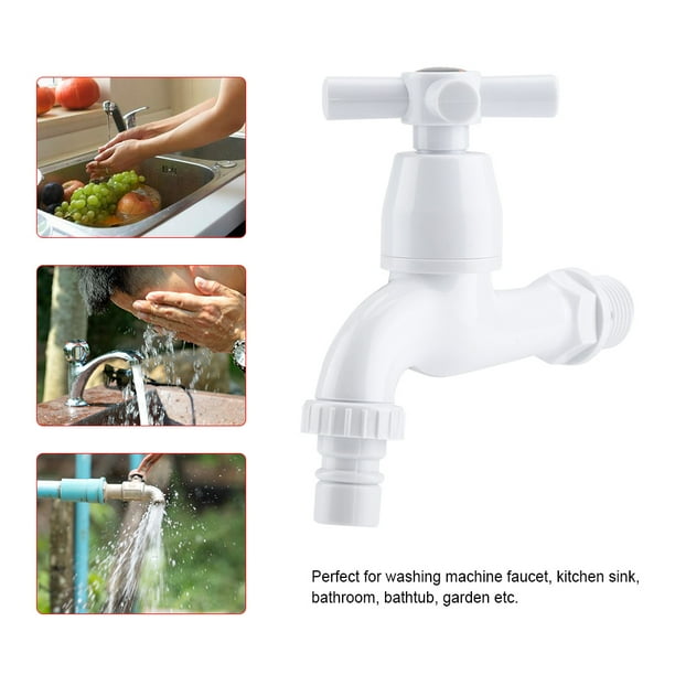 Grifo De Agua De Plástico ABS, ABS De ABS Premium ABSELO MANEJADO MANEJO Fregadero De Lavabo Del Lavabo Del Lavabo