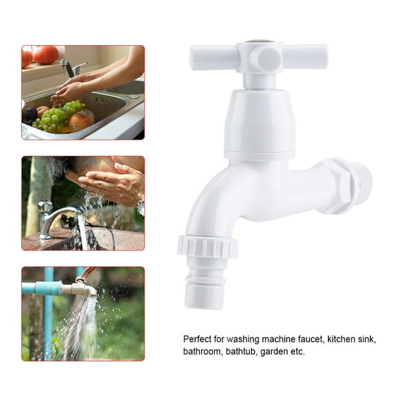 Grifo De Agua De Plástico ABS, ABS De ABS Premium ABSELO MANEJADO MANEJO Fregadero De Lavabo Del Lavabo Del Lavabo