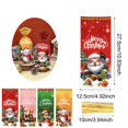 thumbnail image 3 of 25/50/100 piezas Bolsas de dulces navideños Bolsa de embalaje de galletas de Papá Noel Decoración navideña 2024 Bolsa de regalos para suministros de fiesta para niños, 3 of 5